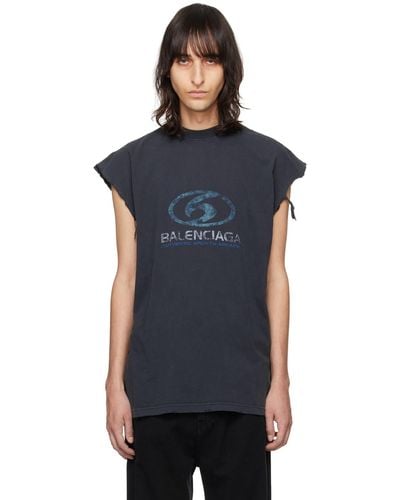 Balenciaga Surfer Tシャツ - ブラック
