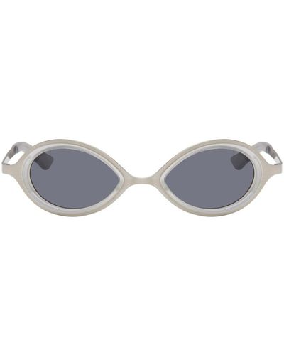 Song For The Mute Ssense Exclusive 'the goggle' Sunglasses - Black