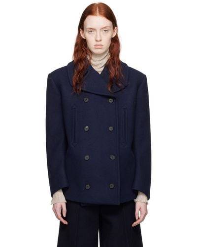 RECTO. Double-breasted Jacket - Blue