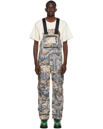 Gucci Multicolour The North Face Edition Overalls