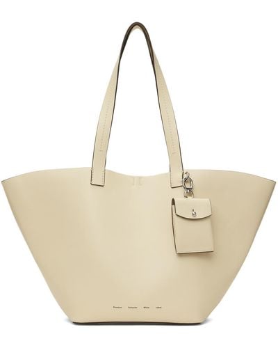 Proenza Schouler Off-white White Label Large Bedford Tote - Natural