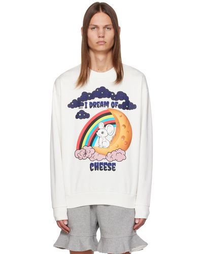 JW Anderson Off- 'i Dream Of Cheese' Sweatshirt - Multicolor