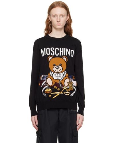 Moschino Teddy Bear セーター - ブラック