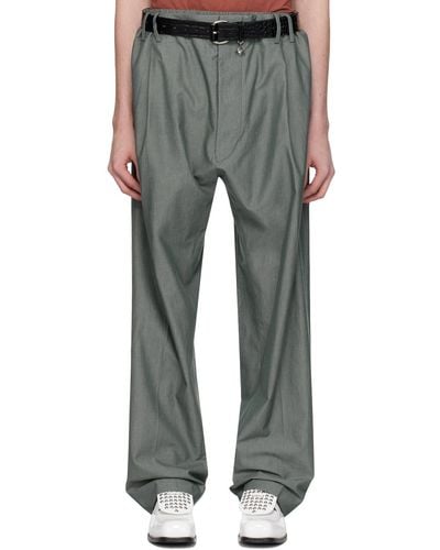 Vivienne Westwood Pantalon étagé gris