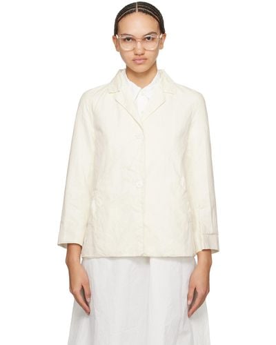 Casey Casey Off- Air Jacket - White