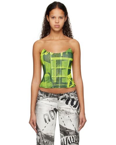 Miaou Corset leia vert