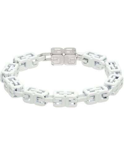 Givenchy Bracelet g cube blanc - Noir