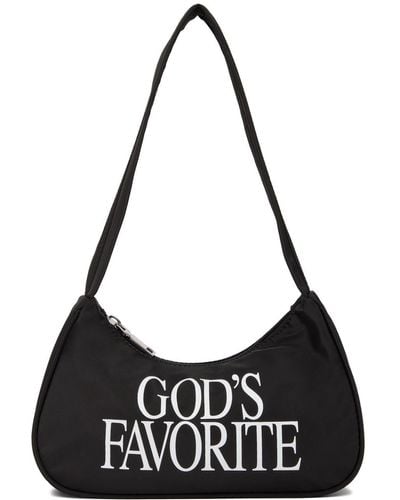 PRAYING Ssense Exclusive 'god's Favorite' Bag - Black