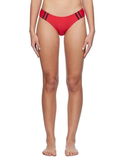 Miaou Red Gina Bikini Bottoms
