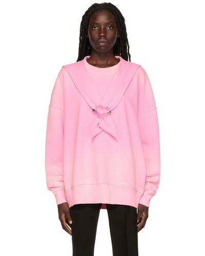 Jean Paul Gaultier Pink 'évidemment' Sweatshirt