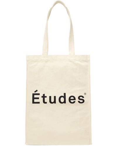 Etudes Studio Études オフホワイト November トートバッグ - ブラック