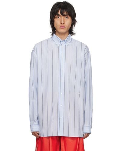 Marni Blue Striped Shirt - Multicolor