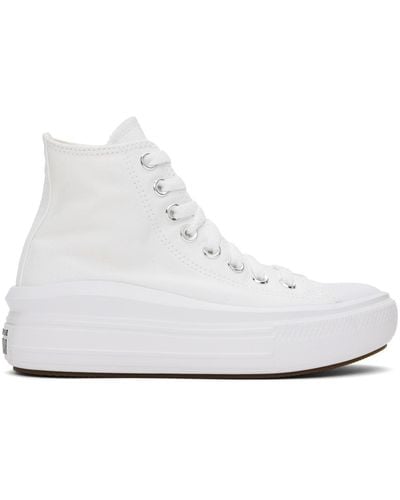 Converse Chuck Taylor All Star Move High Top Trainers - Black