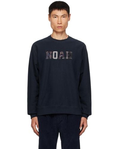 Noah Appliqué Sweatshirt - Blue