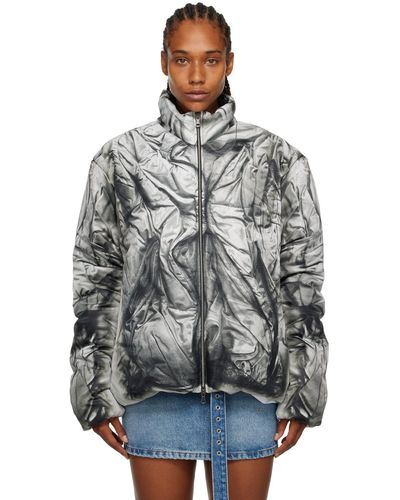 Y. Project Grey Compact Puffer Jacket