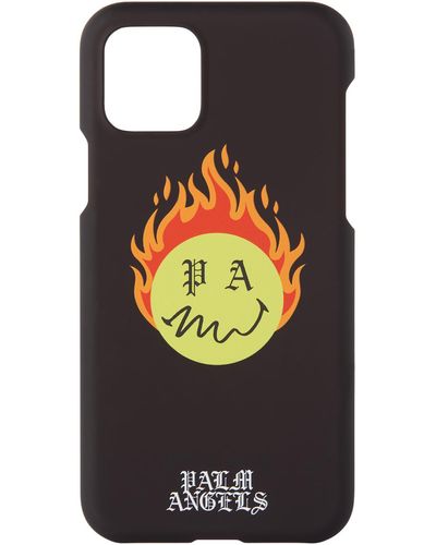 Palm Angels Smiley エディション Burning Head Iphone 11 Pro ケース - マルチカラー