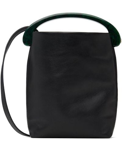 Dries Van Noten Sac à bandoulière noir