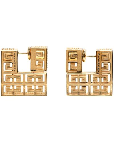 Givenchy Square Monogram Earrings - Multicolour