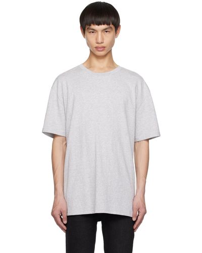 Ksubi Gray 4 X 4 biggie T-shirt - White