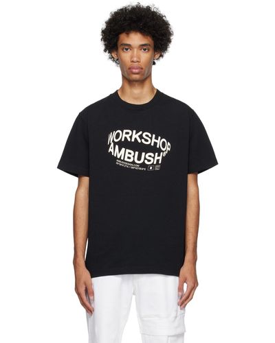 Ambush T-shirt noir à logo