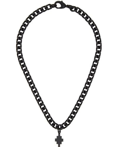 Marcelo Burlon Cross Chain Necklace - Black