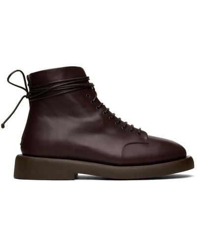 Marsèll Brown Gomme Gommello Boots - Black
