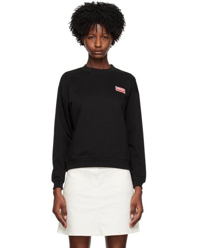 KENZO Paris Regular Sweatshirt - Black