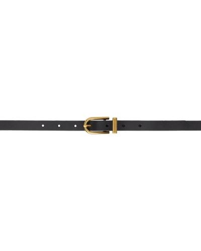 FRAME Petit Simple Art Deco Belt - Black