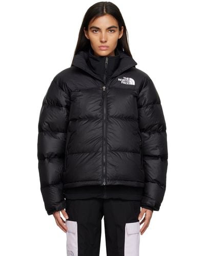 The North Face 1996 Retro Nuptse Brand-embroidered Shell-down Jacket - Black