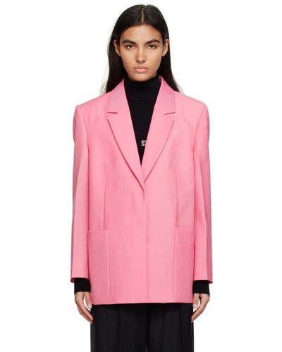 Givenchy Pink Oversized Blazer