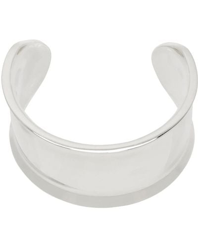 Sophie Buhai Small Metzner Cuff Bracelet - White