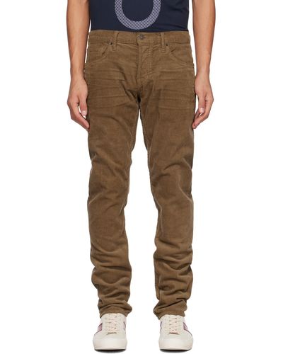Tom Ford Tan 12 Waves Pants - Multicolor