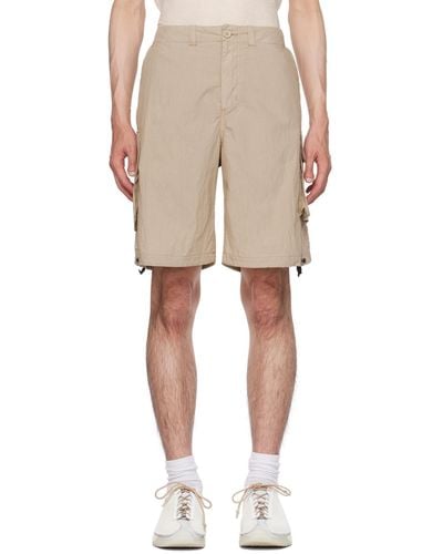 Our Legacy Beige Mount Shorts - Natural