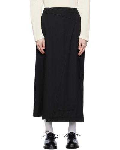 Cordera Tailoring Midi Skirt - Black