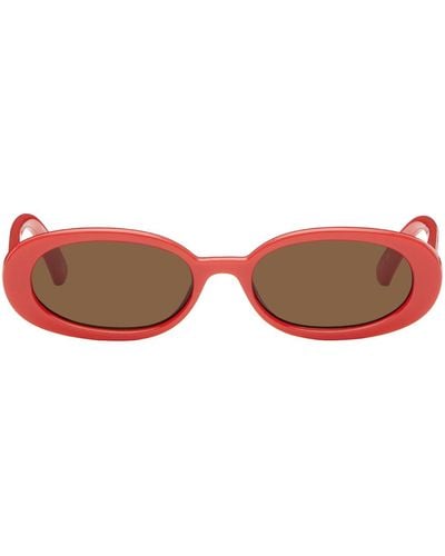 Le Specs Red Outta Love Sunglasses - Black