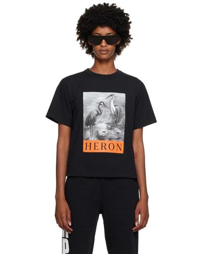 Heron Preston T-shirt 'heron' noir