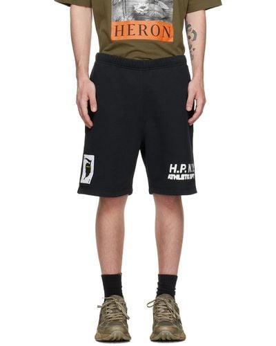 Heron Preston Black 'hpny 23' Shorts