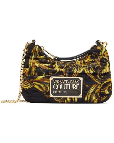 Versace Nylon Crunchy Baroque Plaque Bag - Multicolour