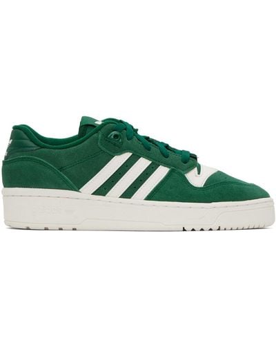 adidas Originals Green Rivalry Low Trainers