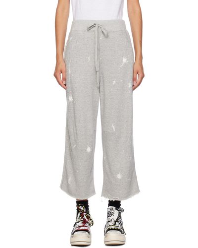R13 Articulated Lounge Pants - White