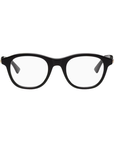 Bottega Veneta Round Glasses - Black