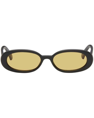 Le Specs Ssense Exclusive Outta Love Sunglasses - Black