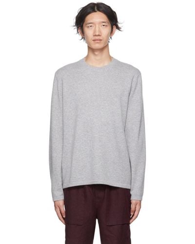 Vince Grey Cashmere Sweater - Multicolour