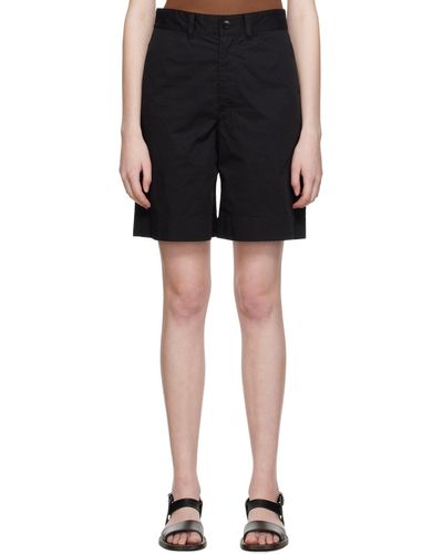 Lemaire Black Chino Shorts