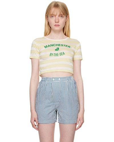 Bode Morris Stripe T-Shirt - Multicolour
