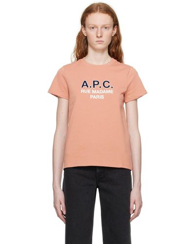 A.P.C. Madame Tシャツ - ブラック