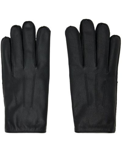 RRL Officer Gloves - Black