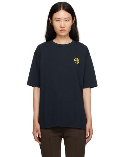 Ambush Navy Graphic T-shirt - Black