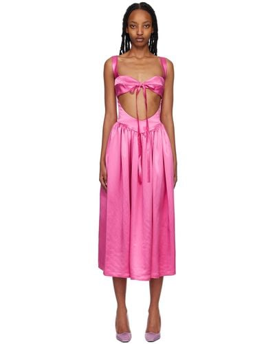 Siedres Gaia Midi Dress - Pink