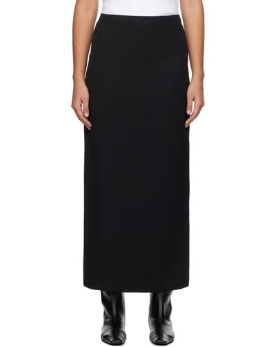 The Row Bartelle Maxi Skirt - Black